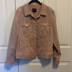 Liverpool Denim Jacket, Large, Blush